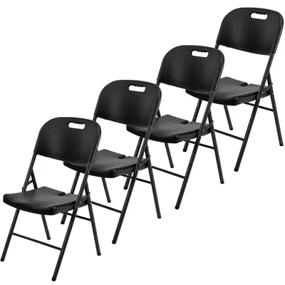 Produktbild von Brixy Klappstühle – 4er-Set – Klappstuhl-Set – Hochwertige Qualität – Wetterfest – Klappstühle – 47