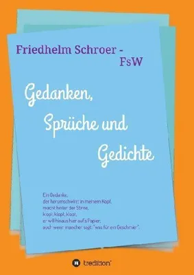 Produktbild von Gedanken, Sprüche und Gedichte