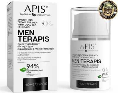 Produktbild von Apis Home terApis Men Creme für Männer mit Mineralien aus dem Toten Meer 50 ml - Anti-Falten /00646