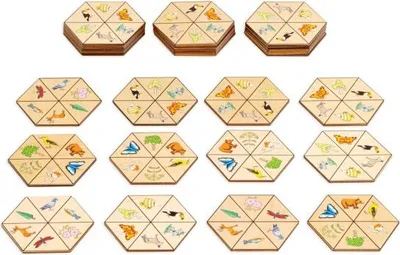 Image de EDUPLAY 120852 Hexagone nature, natur