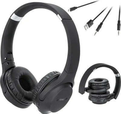 Immagine prodotto di Kruger&Matz KM0629 Cuffie senza fili, Wave 2, Bluetooth: 5.0, 200 mAh, nero