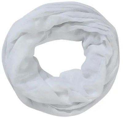 Obrázek produktu pro Miobo Loop – vlněná šála, krémová barva, rozměry 70 x 180 cm, vhodná na jaro, léto a podzim