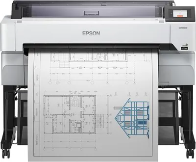 Produktbild von Epson SureColor SC-T5400M - 914 mm (36") Multifunktionsdrucker - Farbe - Tintenstrahl - Rolle (91,4 cm) (Medien) - Gigabit LAN, Wi-Fi(n), USB-Host, USB 3.0