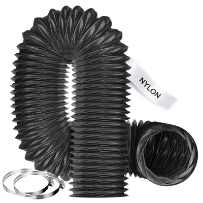 Immagine prodotto di Omgoods - Tubo flessibile per ventilazione, diametro 100 mm, lunghezza 5 metri - Tubo in nylon flessibile per condizionatori