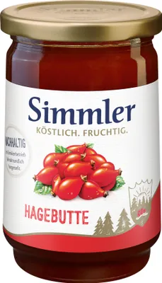 Produktbild von Simmler Hagebutten-Konfitüre Extra 450g