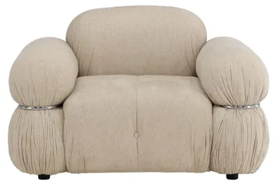 Image de Mika fauteuil beige.