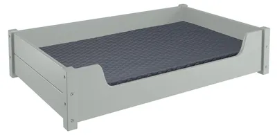 Produktbild von s Haustierbett, Tierbett 100x60 cm, Kiefer grau V-30.32-G-100x60