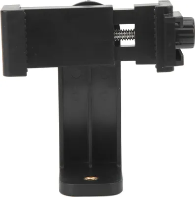 Image de rotation à 360 degrés, support de trépied pour téléphone portable, support de clip avec connexion à sabot froid, trou de vis de 1/4 pouce pour le streaming en direct, le selfie, le vlogging