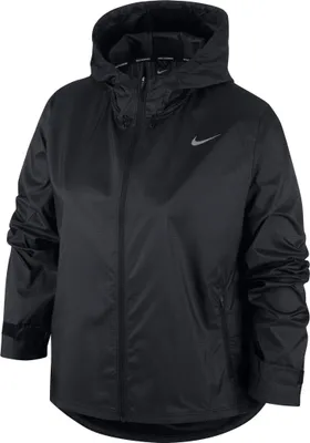 Produktbild von Nike W Nk Essential Jacket Black/Reflective Silv L