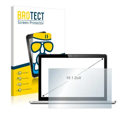 Produktbild von BROTECT Entspiegelungs Schutzglas für Notebooks mit 25.7 cm (10.1 Zoll) Displays 221 x 130 mm Schutzfolie Panzer Folie Glas Display Schutz matt