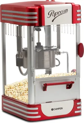 Produktbild von Popcornmaschine Retro XL PCM406 Rot Metallic