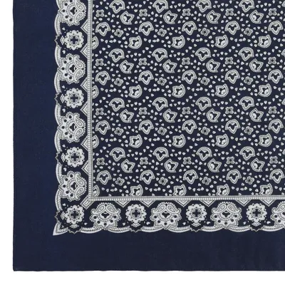 Produktbild von ModAS Viereck-Halstuch Paisley, Farbe:blau