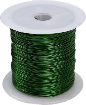 Produktbild von Grüner Blumendraht 30 m