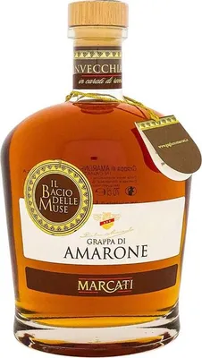 Produktbild von Marcati Grappa di Amarone 700ml 40% Vol.