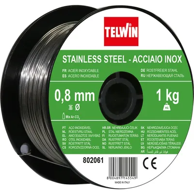 Produktbild von Telwin Edelstahl-Schweißdraht 0,8 mm 1 kg