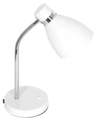 Produktbild von Tischleuchte, Metall, weiß, Spot beweglich, H 33 cm