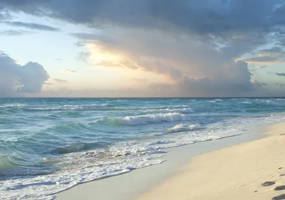 Produktbild von Fototapete Vlies 13037V8 Strand Meer 4-tlg. 368 x 254 cm