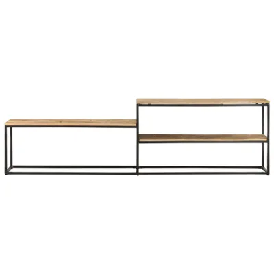Zdjęcie produktu dla vidaXL Szafka pod TV 180x30x50 cm Surowe drewno mango