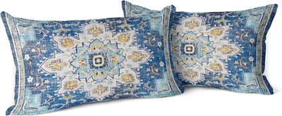 Obrázek produktu pro Sada dvou povlaků na polštáře, boho styl, 30x50 cm, vhodné do obývacího pokoje a ložnice