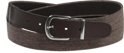Produktbild von Herren Elastik Gürtel in 35 mm Breite Lederendstück
