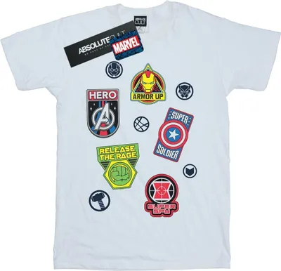 Produktbild von Marvel - "Avengers" T-Shirt für Herren BI43506 (5XL) (Weiß)