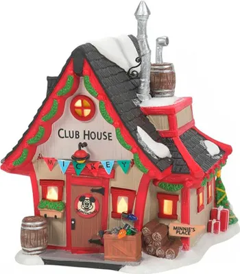 Produktbild von Enesco Dekorative Figur Aus Disneys Micky Maus Klubhaus Mehrfarbig  Mehrfarbig One Size