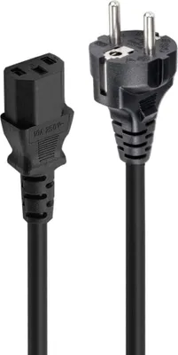 Produktbild von Ewent EC1912, 1,8 m, Netzstecker Typ F, C13-Koppler, H05VV-F3G