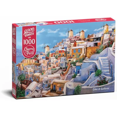 Immagine prodotto di Puzzle 1000 pezzi Color di Santorini 30035 Cherry Pazzi