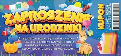 Immagine prodotto di Inviti di compleanno (10 pezzi) - YEKU