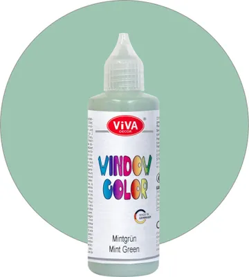 Produktbild von ViVA DECOR Window Color 80ml, Mintgrün