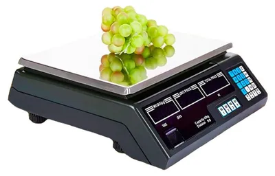Zdjęcie produktu dla Waga kuchenna elektroniczna - Waga profesjonalna 40 kg - Wyświetlacz LCD