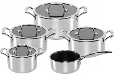 Image de Zwilling Peak Kochtopfset 5-tlg, 18/10 Edelstahl