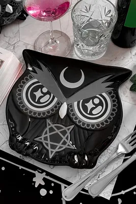 Image de Assiette en céramique KILLSTAR - Hibou