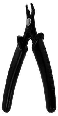 Produktbild von Perlenquetschzange mit PVC-Griff für die Schmuckherstellung