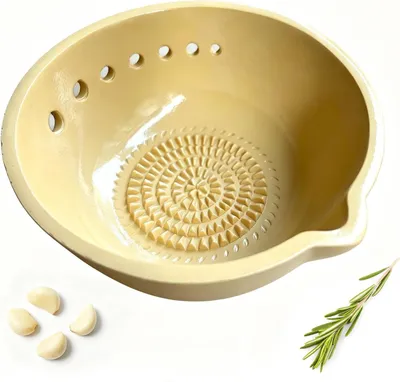 Immagine prodotto di Grattugia per aglio, in Vetroceramica, 2-in-1, un pratico utensile da cucina
