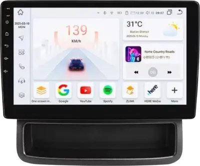 Immagine prodotto di Autoradio con Bluetooth e CarPlay per Renault Trafic e Opel Vivaro (2010-2014) – compatibile con Apple e Android – impianto stereo con sistema di navigazione – 6 GB di RAM, 64 GB di spazio di archiviazione