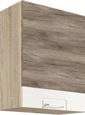 Productafbeelding van Keukenwandkast - ECONO 33G - Wandkast 50 cm, wit hoogglans