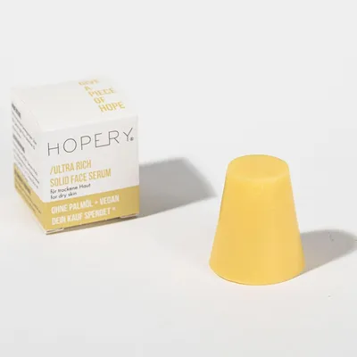 Produktbild von Hopery Vegane Naturkosmetik Gesichtspflege für trockene Haut - Ultra Rich Face Serum Dry Skin