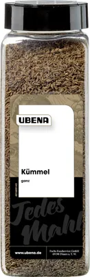 Produktbild von Ubena Kümmel ganz starkes und leicht bitteres Aroma Packung 500g
