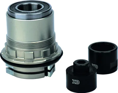 Image de Kit de conversion pour moyeu libre/rotor SUNringle, taille standard, couleur rouge - dernière version.