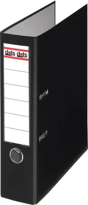 Obrázek produktu pro Printus Ordner schwarz Kunststoff 8.0 cm DIN A4