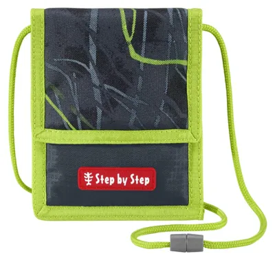 Produktbild von Step by Step Brustbeutel Neck Pouch Danger Cat Chiko dunkelgrau