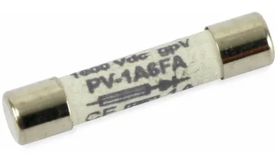 Produktbild von G-Sicherung, 6,3x32, 1,0 A, 1000 V, superflink