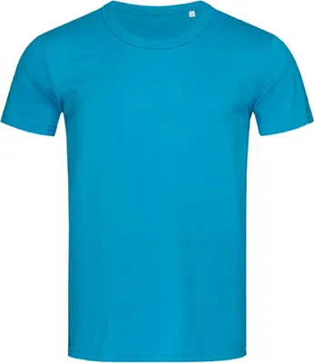 Produktbild von Stedman ST9000 | Crew Neck Herren T-Shirt Ben - Farbe: Hawaii Blue - Größe: XL