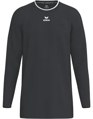 Produktbild von Erima Schiedsrichtertrikot Langarm Schwarz