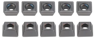 Produktbild von 10 Stück CNC-Einsatz Hartmetall-Drehwerkzeugklinge SPMG090408-TG LF6018 Industrie