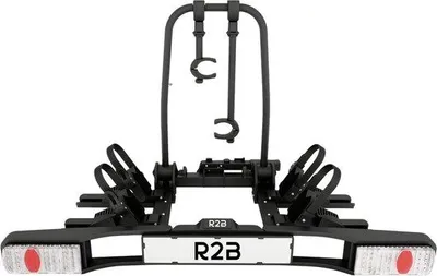 Produktbild von R2B Fahrradträger Auto – 2 Fahrräder – Klappbar und neigbar – 60 kg Tragkraft