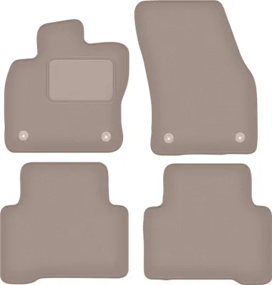 Produktbild von Velours-Autoteppiche für: Volkswagen Touran II Minivan (2016-) Beige