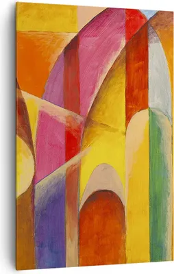 Produktbild von Bild auf Leinwand - Leinwandbild - Einteilig - Abstraktion modern - 80x120cm - Wand Bild - Wanddeko - Wandbilder - Leinwanddruck - Wanddekoration - Leinwand bilder - Wandbild - PA80x120-3619