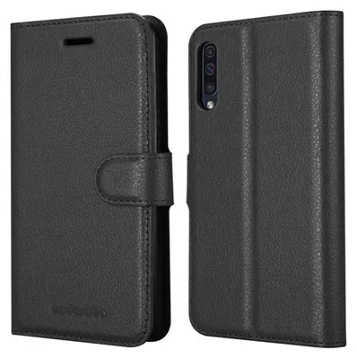 Produktbild von Cadorabo Hülle für Samsung Galaxy A50 4G / A50s / A30s Schutz Hülle in Schwarz Handyhülle Etui Case Cover